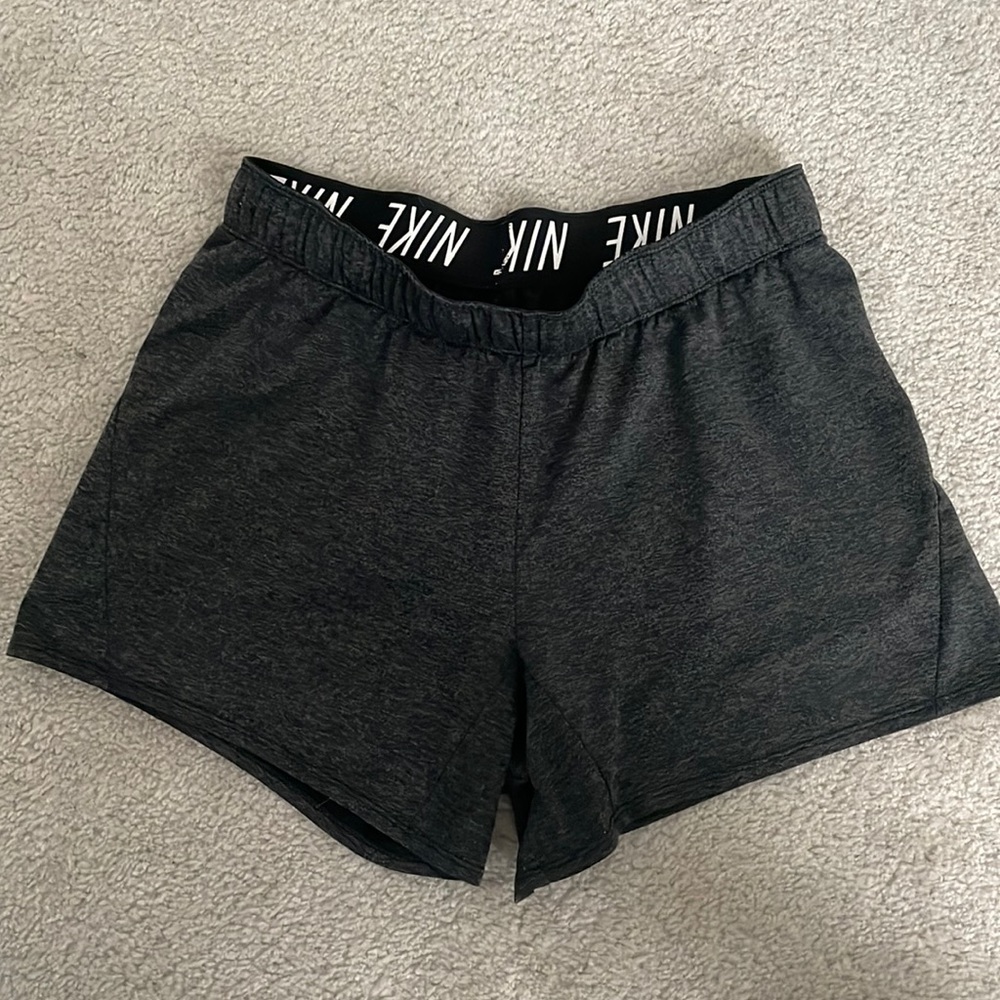 Women’s Dark Gray Nike Dri-Fit Shorts